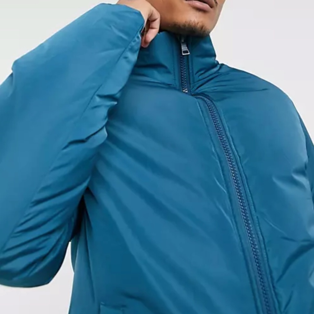 ASOS DESIGN puffer jacket with funnel neck (M) - Picture 2 of 15